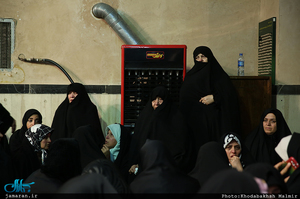 مراسم وداع با پیکر آیت الله هاشمی رفسنجانی(ره) در حسینیه جماران