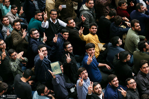 دیدار رمضانی دانشجویان با رهبر معظم انقلاب