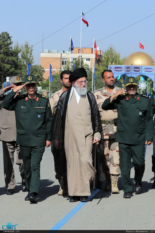 حضور و سخنرانی فرمانده کل قوا  در مراسم دانش‌آموختگی دانشجویان دانشگاه امام حسین(ع)