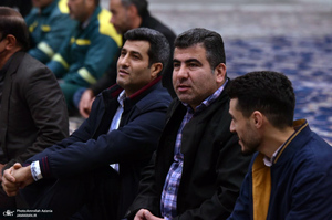 مراسم جشن میلاد امام محمدتقی (ع) کارکنان شهرداری حرم امام خمینی (س)