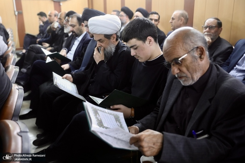 مراسم ختم مرحوم امیر عباس صدرائی