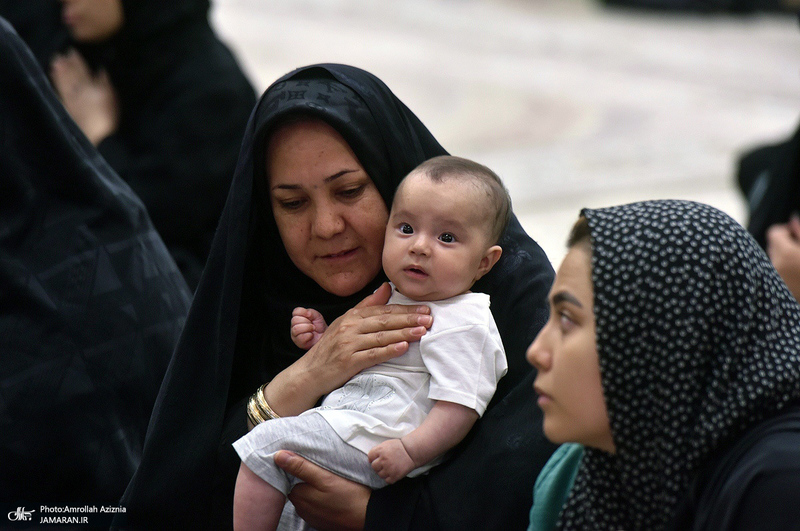 چهارمین شب عزاداری حضرت اباعبدالله الحسین (ع) در حرم امام خمینی