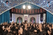 عکس/ حضور رییس انجمن موبدان زرتشتی تهران در مراسم عزاداری اباعبدالله(ع)