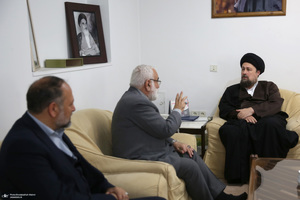 دیدار رئیس کمیته امداد امام خمینی با سید حسن خمینی