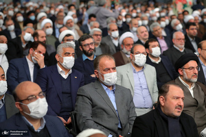 دیدار مسئولان نظام و سفرای کشورهای اسلامی با رهبر معظم انقلاب