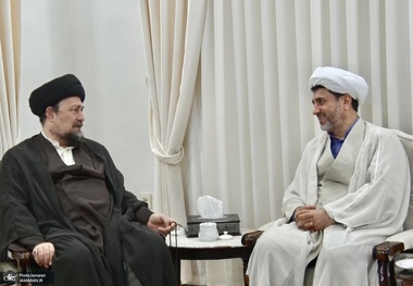 رئیس اتحادیه علمای جعفری ترکیه با آیت‌الله سید حسن خمینی دیدار کرد
