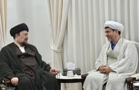 رئیس اتحادیه علمای جعفری ترکیه با آیت‌الله سید حسن خمینی دیدار کرد