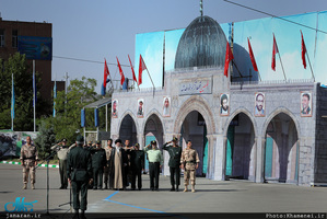حضور و سخنرانی فرمانده کل قوا  در مراسم دانش‌آموختگی دانشجویان دانشگاه امام حسین(ع)
