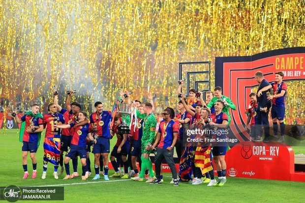 فتح جام حذفی اسپانیا با ریمونتادا به مادرید؛ بارسای فلیک جام را بُرد+عکس و ویدیوی گل ها