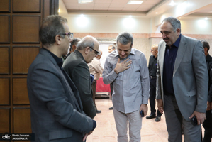 مراسم ختم خواهر عباس عبدی