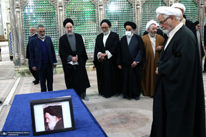 تجدید میثاق اعضای مجمع روحانیون مبارز با آرمان های حضرت امام خمینی (س)