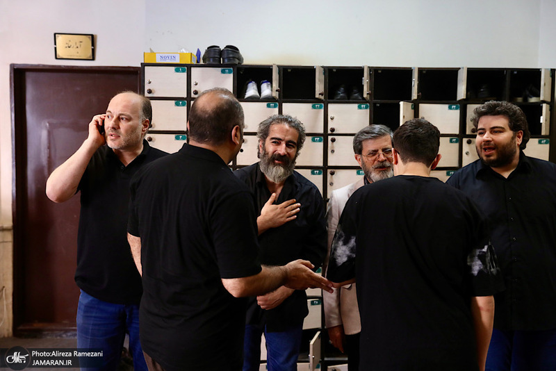 مراسم تشييع پيكر احمد توكلى