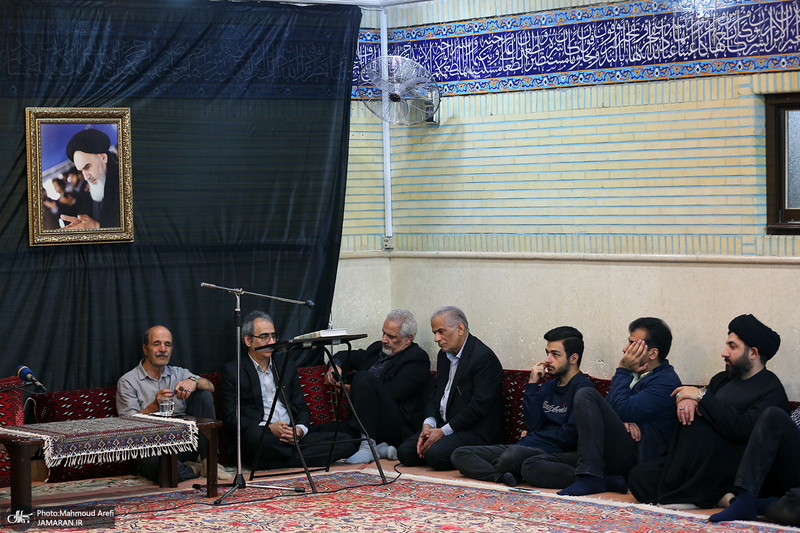 عزاداری شام غریبان شهادت حضرت امام جعفر صادق (ع) در دارالزهرا (س)