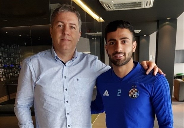 دیدار دراگان اسکوچیچ با محرمی و سرمربی دینامو زاگرب/ عکس
