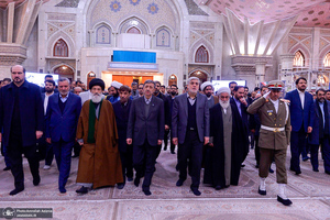 تجدید میثاق رئیس، مدیران و کارکنان ستاد اجرایی فرمان امام با آرمان‌های حضرت امام خمینی (س)