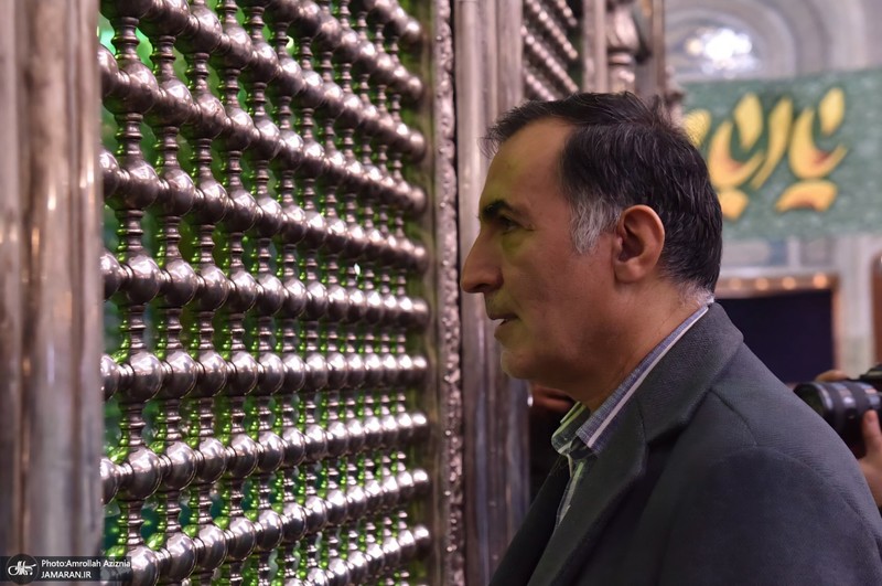 تجدید میثاق رئیس و جمعی از معاونین بنیاد شهید و امور ایثارگران با آرمان های امام خمینی (س)