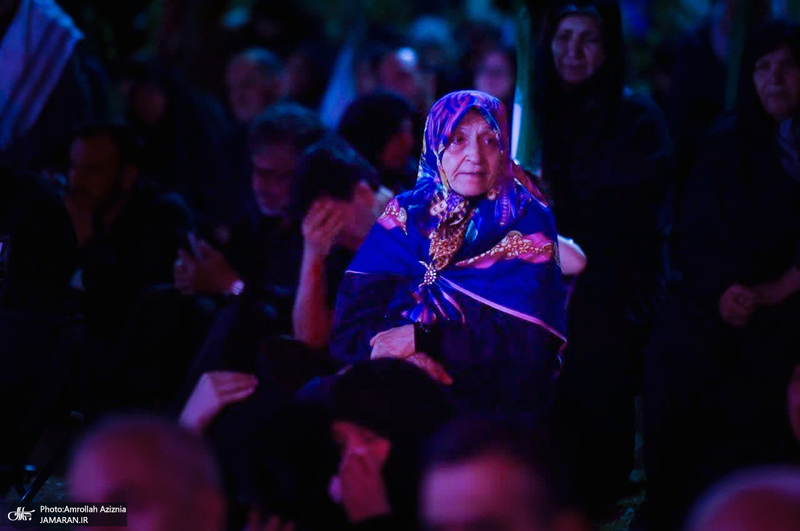 دومین شب محرم و صد و هشتمین اجتماع پر شور مردم در میدان شهدای خلیج فارس