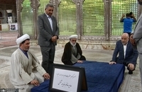 رئیس اتحادیه علمای جعفری ترکیه با آیت‌الله سید حسن خمینی دیدار کرد