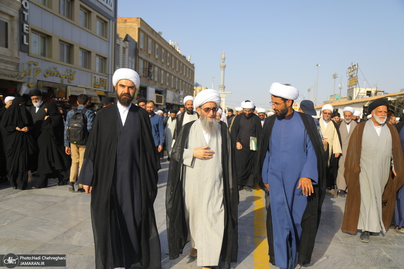 مراسم تشییع آیت الله صلواتی (ره) در قم