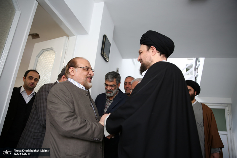 دیدار اعضای شورای مرکزی حزب موتلفه اسلامی با سید حسن خمینی