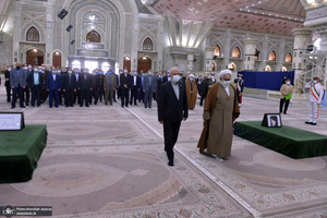 تجدید میثاق مسئولان بنیاد شهید و امور ایثارگران با آرمان های حضرت امام(س)