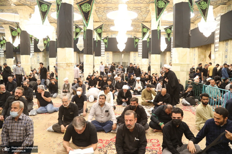 مراسم بزرگداشت مرحوم حاج محمد تقی انصاریان‎ در مسجد اعظم قم