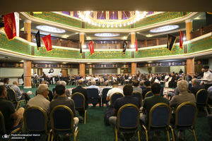 مراسم یاد بود حاجیه خانم صدیقه محمدی هشترودی خواهر همسر حجت الاسلام والمسلمین سید مهدی امام جمارانی