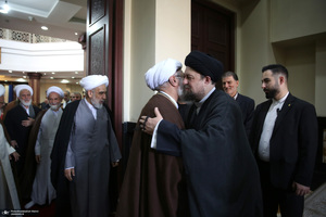 حاشیه تجدید میثاق اعضای مجلس خبرگان رهبری با آرمان‌های امام خمینی(س)؛