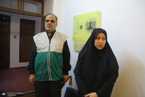 حال و هوای بیت حضرت امام خمینی (س) در قم در روز 14 خرداد‎