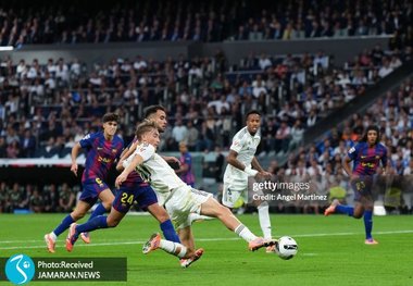 ویدیو| درگیری شدید بازیکنان در پایان الکلاسیکو!