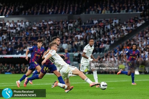 ویدیو| درگیری شدید بازیکنان در پایان الکلاسیکو!