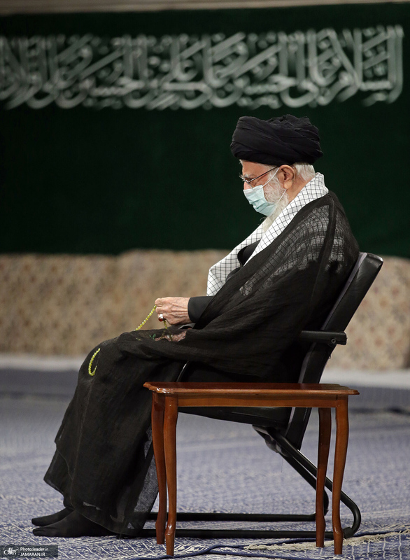 مراسم عزاداری شب عاشورای حسینی (ع) در حسینیه امام خمینی