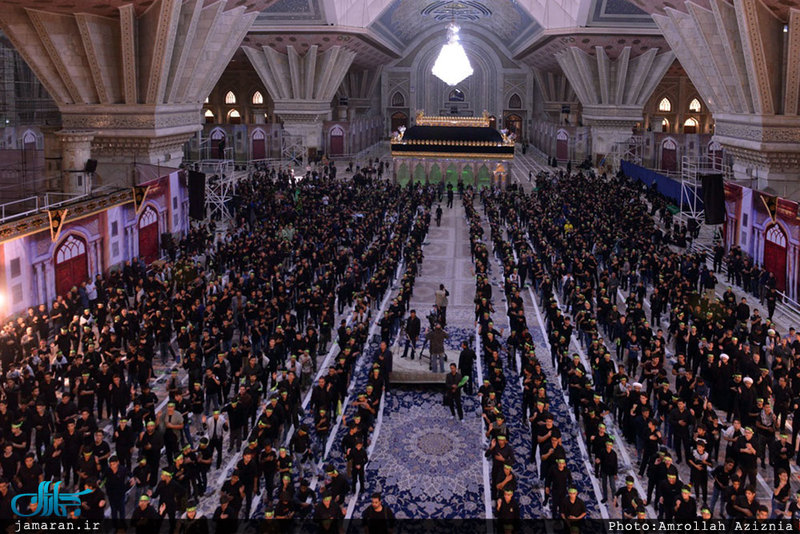 سوگواره «احلی من العسل» در حرم مطهر حضرت امام خمینی(س)