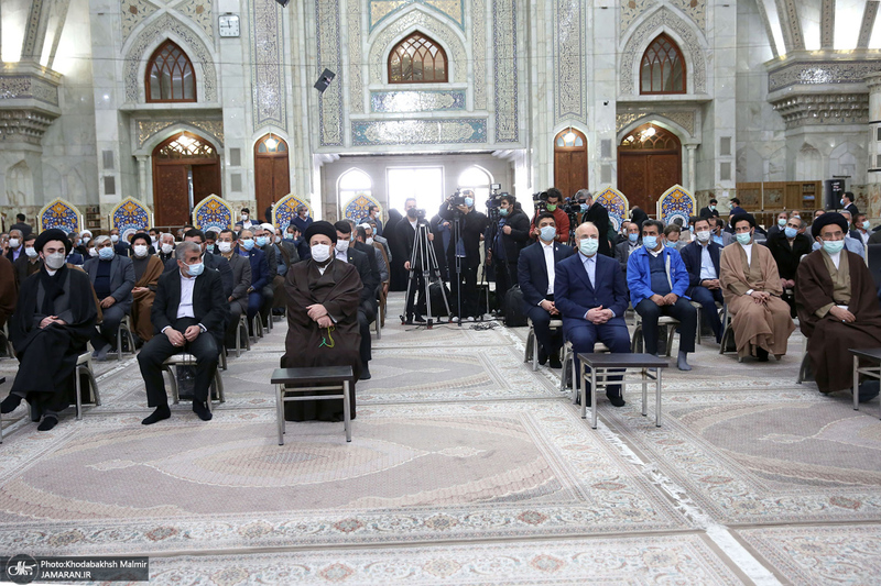 تجدید میثاق رئیس مجلس شورای اسلامی و نمایندگان با آرمان های حضرت امام (س)