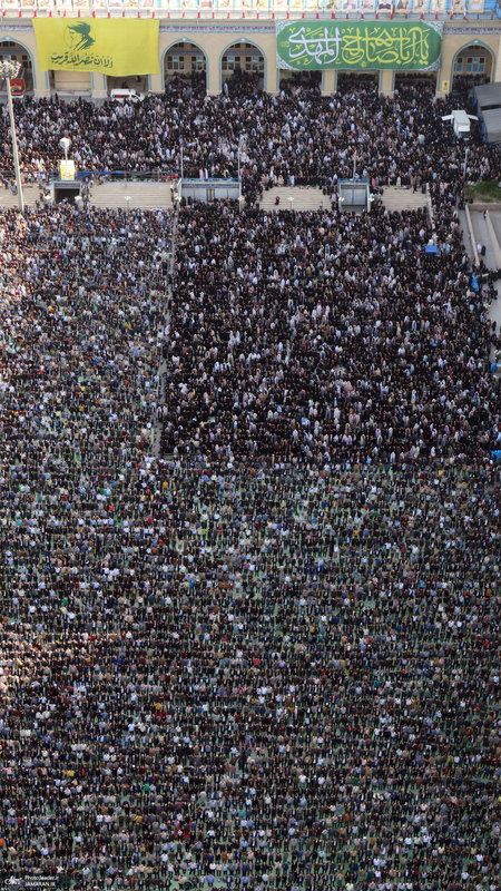 اقامه نماز عید سعید فطر به امامت رهبر معظم انقلاب