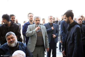 مراسم تشییع آیت الله رحمت (ره)  در حرم مطهر امام خمینی(س)