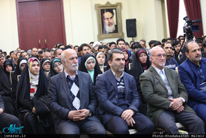 دیدار رئیس و اعضای مجمع جهانی اهل بیت با سید حسن خمینی