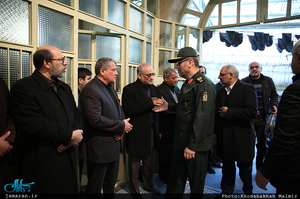 مراسم وداع با پیکر آیت الله هاشمی رفسنجانی(ره) در حسینیه جماران-5