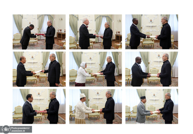 پزشکیان در آیین دریافت استوارنامه سفرای جدید 9 کشور: کشورهای جهان باید تلاش جدی‌تر برای توقف جنایات علیه مردم بی‌گناه غزه داشته باشند/ باور ایرانیان این است که ساکنان زمین باید با یکدیگر همکاری، همراهی و هم‌افزایی داشته باشند