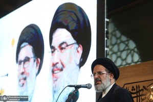 مراسم اولین سالگرد شهادت سید هاشم صفی الدین در دیر قانون لبنان