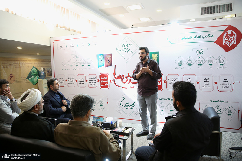 بازدید رئیس موسسه تنظیم و نشر آثار امام خمینی(س) از نمایشگاه خط خون