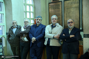 مراسم سالگرد شهدای گردان علی اکبر(ع) در حسینیه جماران