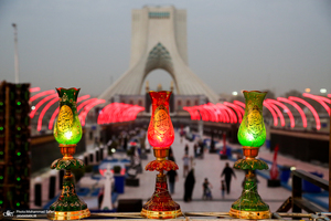 چهارمین دوره سوگواری آیینی محرم‌شهر در میدان آزادی
