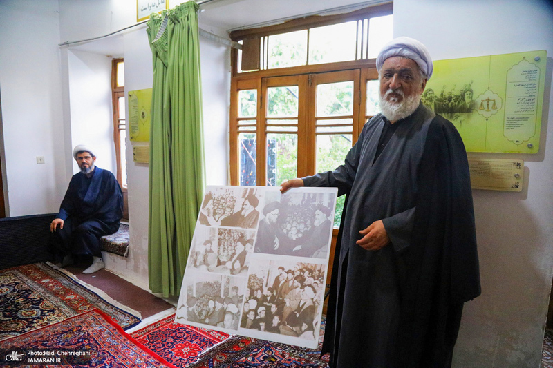 حال و هوای بیت حضرت امام خمینی (س) در قم در روز 14 خرداد‎