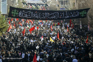 مراسم تشییع و خاکسپاری سردارحاج قاسم سلیمانی در کرمان