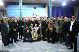 دیدار مدیر عامل ایرنا با جمعی از مدیران با سید حسن خمینی