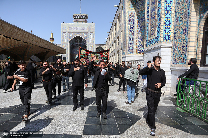 عزاداری روز شهادت حضرت امام رضا (ع) در مشهد