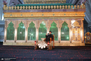 مراسم احیای شب بیست و یکم ماه مبارک رمضان در حرم امام خمینی(س)
