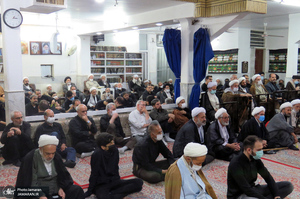 مراسم احیای شب بیست و یکم ماه رمضان دفتر آیت الله العظمی صانعی (ره)