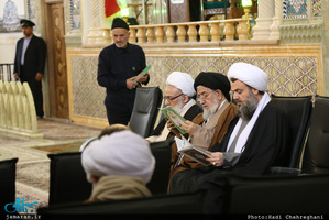 مراسم هفتمین روز رحلت آیت الله هاشمی رفسنجانی(ره) در قم